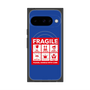 Premium Square Case with Pixelsnap［ FRAGILE Sticker - Blue ］