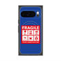 Premium Square Case with Pixelsnap［ FRAGILE Sticker - Blue ］