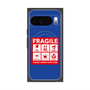 Premium Square Case with Pixelsnap［ FRAGILE Sticker - Blue ］