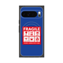 Premium Square Case with Pixelsnap［ FRAGILE Sticker - Blue ］