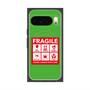 Premium Square Case with Pixelsnap［ FRAGILE Sticker - Green ］