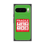 Premium Square Case with Pixelsnap［ FRAGILE Sticker - Green ］