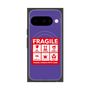 Premium Square Case with Pixelsnap［ FRAGILE Sticker - Purple ］