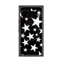 Premium Square Case with Pixelsnap［ Stars - Black ］