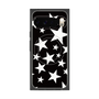 Premium Square Case with Pixelsnap［ Stars - Black ］