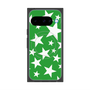 Premium Square Case with Pixelsnap［ Stars - Green ］