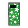 Premium Square Case with Pixelsnap［ Stars - Green ］