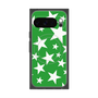 Premium Square Case with Pixelsnap［ Stars - Green ］