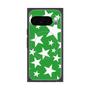 Premium Square Case with Pixelsnap［ Stars - Green ］