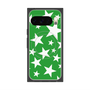 Premium Square Case with Pixelsnap［ Stars - Green ］