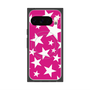 Premium Square Case with Pixelsnap［ Stars - Pink ］