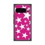 Premium Square Case with Pixelsnap［ Stars - Pink ］