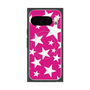Premium Square Case with Pixelsnap［ Stars - Pink ］
