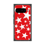Premium Square Case with Pixelsnap［ Stars - Red ］