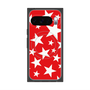 Premium Square Case with Pixelsnap［ Stars - Red ］