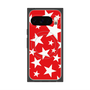 Premium Square Case with Pixelsnap［ Stars - Red ］