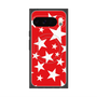 Premium Square Case with Pixelsnap［ Stars - Red ］