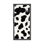 Premium Square Case with Pixelsnap［ Cow - White ］