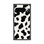 Premium Square Case with Pixelsnap［ Cow - White ］