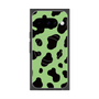 Premium Square Case with Pixelsnap［ Cow - Green ］