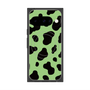 Premium Square Case with Pixelsnap［ Cow - Green ］