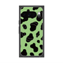 Premium Square Case with Pixelsnap［ Cow - Green ］