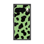 Premium Square Case with Pixelsnap［ Cow - Green ］