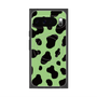Premium Square Case with Pixelsnap［ Cow - Green ］