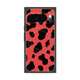 Premium Square Case with Pixelsnap［ Cow - Red ］
