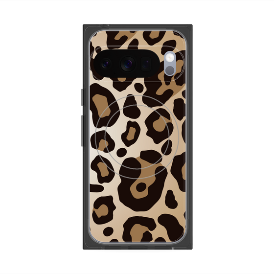 Premium Square Case with Pixelsnap［ Leopard - Yellow ］
