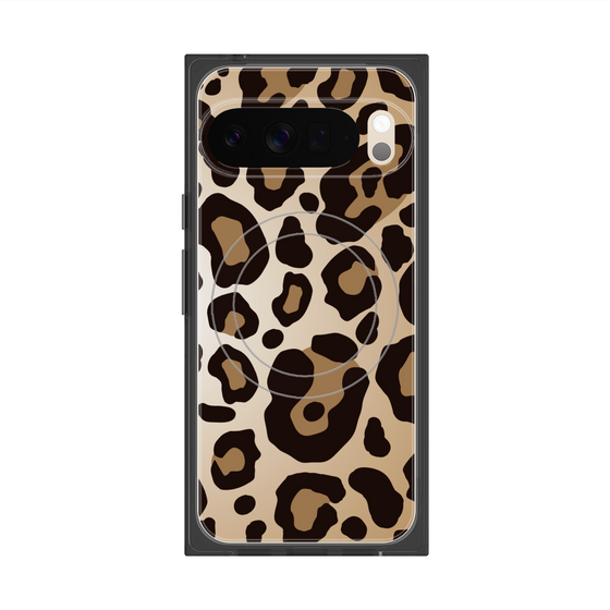 Premium Square Case with Pixelsnap［ Leopard - Yellow ］