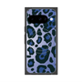 Premium Square Case with Pixelsnap［ Leopard - Blue ］