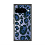 Premium Square Case with Pixelsnap［ Leopard - Blue ］
