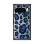 Premium Square Case with Pixelsnap［ Leopard - Blue ］