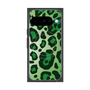 Premium Square Case with Pixelsnap［ Leopard - Green ］