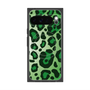 Premium Square Case with Pixelsnap［ Leopard - Green ］