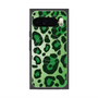 Premium Square Case with Pixelsnap［ Leopard - Green ］