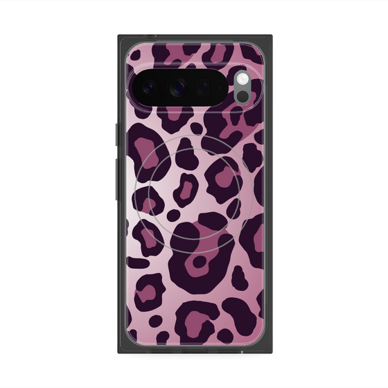 Premium Square Case with Pixelsnap［ Leopard - Pink ］