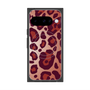 Premium Square Case with Pixelsnap［ Leopard - Red ］