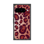 Premium Square Case with Pixelsnap［ Leopard - Red ］