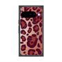 Premium Square Case with Pixelsnap［ Leopard - Red ］