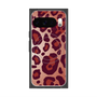 Premium Square Case with Pixelsnap［ Leopard - Red ］