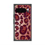 Premium Square Case with Pixelsnap［ Leopard - Red ］