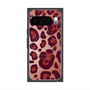 Premium Square Case with Pixelsnap［ Leopard - Red ］