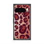 Premium Square Case with Pixelsnap［ Leopard - Red ］