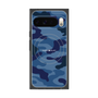 Premium Square Case with Pixelsnap［ Camouflage - Blue ］