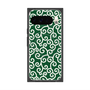 Premium Square Case with Pixelsnap［ Karakusa Pattern - Green ］