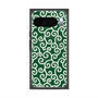 Premium Square Case with Pixelsnap［ Karakusa Pattern - Green ］