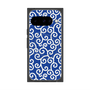 Premium Square Case with Pixelsnap［ Karakusa Pattern - Blue ］