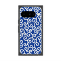Premium Square Case with Pixelsnap［ Karakusa Pattern - Blue ］